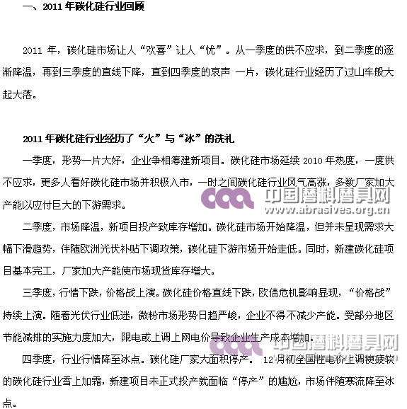 碳化硅行業(yè)現(xiàn)狀及未來