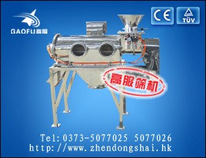 供應廠家直銷專利產(chǎn)品 白剛玉微粉磨料專用臥式氣流篩 剛玉 磨料 1臺起訂