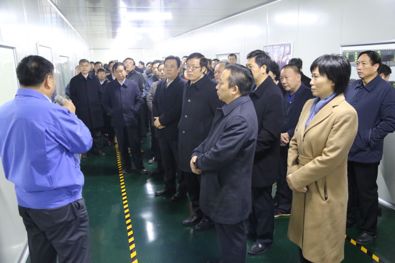 開封市四大班子領(lǐng)導(dǎo)到易成新能觀摩調(diào)研