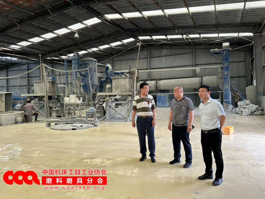 磨料磨具分會(huì)秘書長(zhǎng)陳鵬調(diào)研鄭州周邊地區(qū)企業(yè)